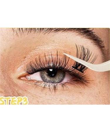 Shop 5D Fake Eyelashes - DIY Adhesive Reusable No Glue Required | Natural Curling | International Shipping - Buy Online on GoSupps.com