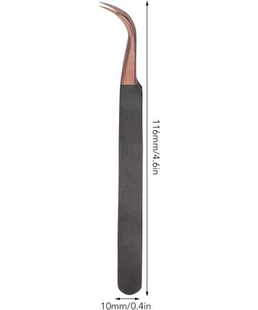 Eyelash Extension Tweezers for Women | Stainless Steel Curved Precision Tweezers for Salon Use - Buy Online on GoSupps.com