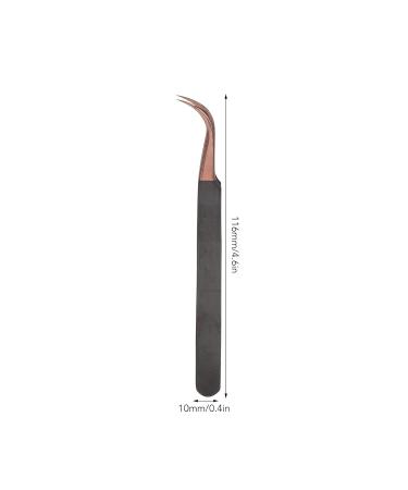 Professional Stainless Steel Eyelash Extension Tweezers | Curved Salons Tweezers for Precision Application - Buy Online on GoSupps.com