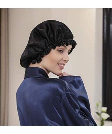 Silk Night Cap by One Planet - Head Cover Bonnet for Beautiful Hair - Wake Up Perfect Daily!