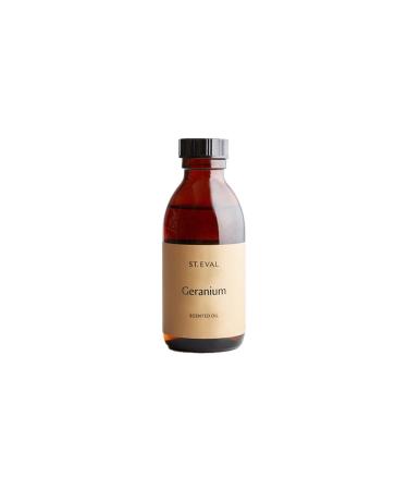 St. Eval Geranium - Scented Oil - Reed Diffuser Refill - A Floral Fresh Aroma With Fresh Green Notes Mint And Geranium Leaf - Refreshing Fragrance - 150 ml