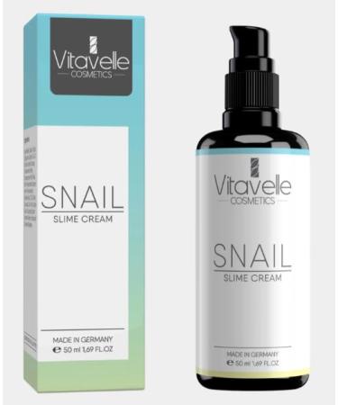 Vitavelle Snail - Day and night cream with snail mucin - Anti-aging treatment against wrinkles and hyperpigmentation - Snail slime cream