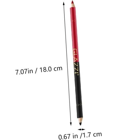 Healvian 12pcs Lip Liner Eyeliner Eyebrow Pencil Cosmetic Tool Long Lasting Eyeliner Makeup Pencil Plastic 1 count (Pack of 1) Assorted Color - Buy Online on GoSupps.com