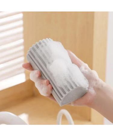 Durable Scrub Brushes Non-Scratch Sponge Sponges & Duty Steel Wool Balls for Tough Stains in Kitchen(Yellow 1PC) 1PC Yellow - Buy Online on GoSupps.com