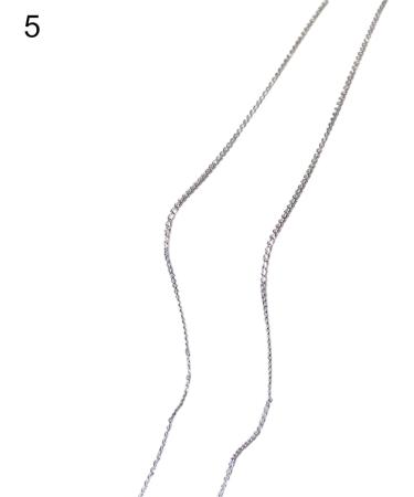 Nail Chain Nail Chain Multi-Purpose DIY Glittery 3D Manicure DIY Metal Chain Charms for Girl Manicure Metal Chain Manicure Metal Chain 5 - Buy Online on GoSupps.com