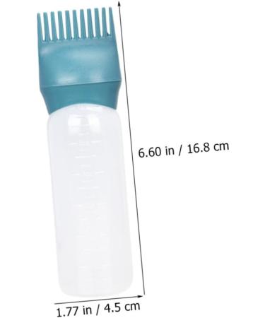 SOIMISS 6 pi ces Lot de Flacons Applicateurs pour Teinture et Huile Capillaire avec Peigne et chelle Gradu e Bouteilles R utilisables Plastique L ger pour Coloration des Racines  - Buy Online on GoSupps.com