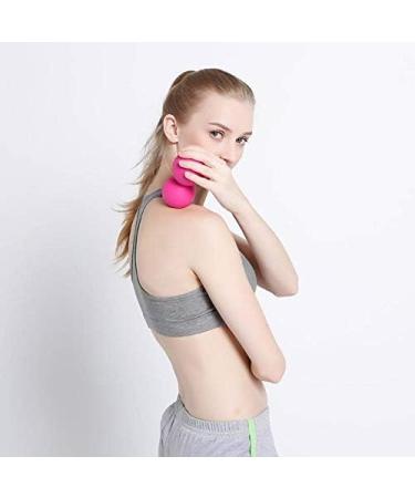 Xptieeck TPE Ball - Portable Gym Fitness & Therapy Massage Ball for Stress Relief & Blood Circulation - Orange - Buy Online on GoSupps.com