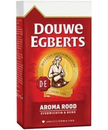Ground Coffee | Douwe Egberts | Aroma Red Grove Maling Filter Coffee | Total Weight 500 Grams - Buy Online on GoSupps.com