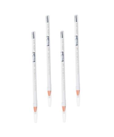 PACKOVE 4 Pieces Eye Pencils Waterproof Eyeliner Brow Pencil for Natural Detailed Eyebrows for Daily Use Occasions