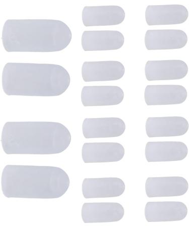 Gel Toe Caps - Big Toe Protectors for Blister, Corns, and Ingrown Toenails - 10 Pairs - Buy Online on GoSupps.com