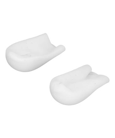Silicone Heel Pad White Invisibility Flexible Enough Increase Height Keep Comfortable Cool Silicone Heel Cups