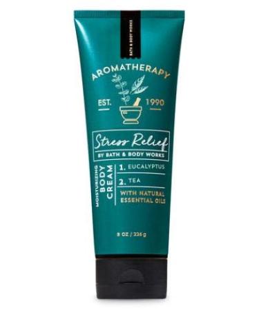Bath and Body Works Aromatherapy Stress Relief Eucalyptus Tea Gift Set - Body Cream and Wash - Buy Online on GoSupps.com