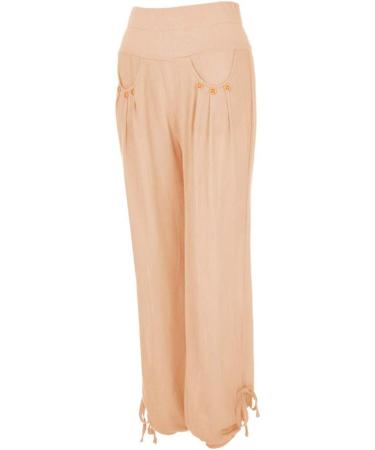 Buy Y2K Women's Parachute Pants & Cargo Trousers - Vintage 90s E-Girl Streetwear - Baggy Track Pants - Lang Locky 08-Beige S - International Shipping Available - Buy Online on GoSupps.com