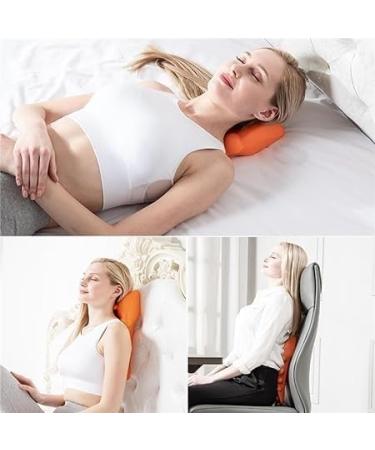Botizr Point Trigger Point Massager & Neck Pillow - Relaxation for Back Neck & Shoulders | TMJ Pain Relief | Orange - Buy Online on GoSupps.com