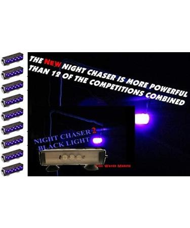 Night Chaser LED Fishing Black Light for Boats UV 12v