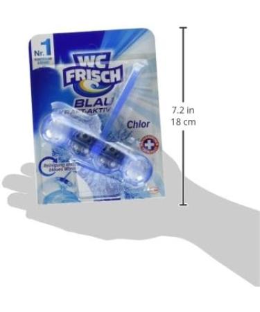 Buy WC Fresh Power Active Blue Rinse Agent 50g - Chlorine Formula for Sparkling Clean Toilets | International Shipping Available - Buy Online on GoSupps.com