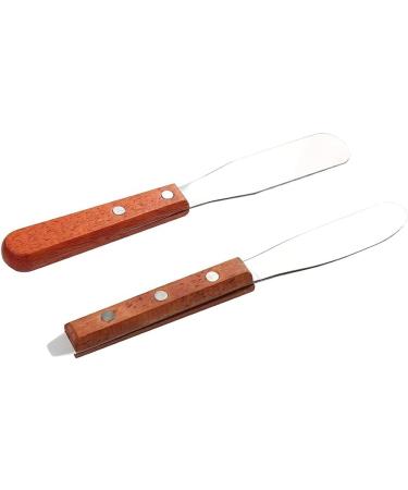 Myqqhbs Dental Lab Spatula 20.3 cm | Metal Plaster & Alginate Mixing Wax Tool with Wooden Handle - International Shipping Available - Buy Online on GoSupps.com
