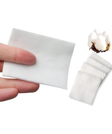 1200 Pcs Square Cotton Pads Makeup Remover & Facial Cleaning Wipes for Skincare | Large Cosmetic & Nail Polish Remover Pads - Buy Online on GoSupps.com