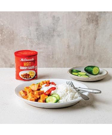 McDonnells Hot Curry Sauce Mix Tub 200g - Buy Online on GoSupps.com