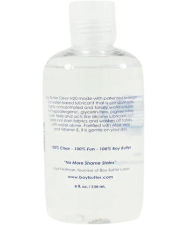 Boy Butter Clear Formula Water Based Lubricant Personal Lubricants for Privacy with Vitamin E and Aloe Vera Non-Sticky Washable and Clear Non-Staining Lube Invisigel Made in the USA 4oz Clear 118 ml (Pack of 1) - Buy Online on GoSupps.com
