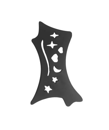 Generic Silicone Eyeliner Stencil Reusable Eye Makeup Aid for Women Lady Girls Black