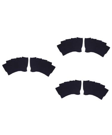 Beaupretty 12 pairs cotton socks socks which cover the toes highly invisible socks sandals sandals for men slide -resistant socks for men ABS formal clothing women casually