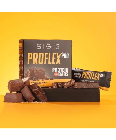 Buy Generic Proflex Pro Protein Bar - Double Chocolate Crisp | High Protein Low Sugar Delicious Taste - Free International Shipping - Buy Online on GoSupps.com