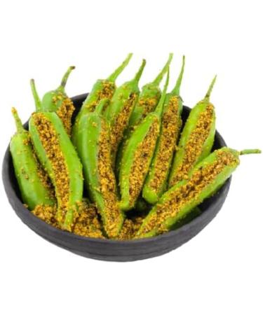 Kirtiraj Vadhvani Marcha Green Chilly Pickle Taste on Authentic Homely Recipe Suitable For Vegetarians Product Of India 200G Pack Of 1 - Buy Online on GoSupps.com