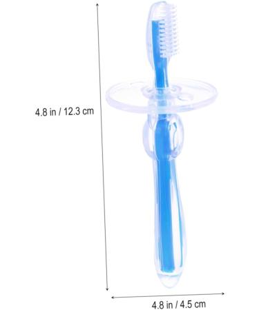 Minkissy 2-Pack Bristle Toothbrush Toys for Newborns & Toddlers | Gentle Mouth Cleaner & Training Brushes for Children - Buy Online on GoSupps.com