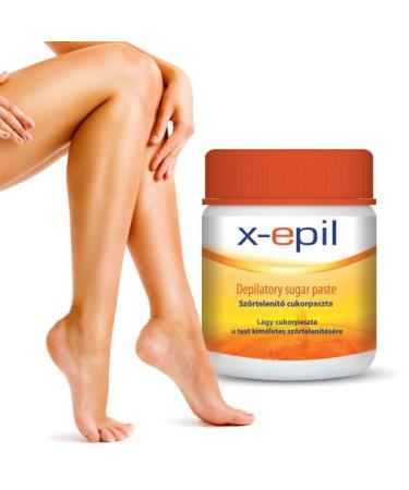 Depilatory Sugar Paste Normal Sugar Paste For Gentle Hair Removal on the Face And Body Can Be Used With Paper Strip or Without it (250ml)