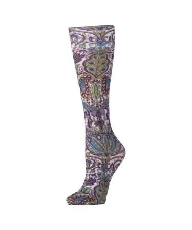 Red Moby Celeste-Stein-CMPS-3-2233 Womens 20-30 mmHg Compression Sock - Purple Versache