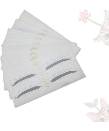  MERRYHAPY MERRYHAPY Eyebrow Care Kit 48 Templates Women Shaping Cards Stickers For Makeup Beginners - Buy Online on GoSupps.com