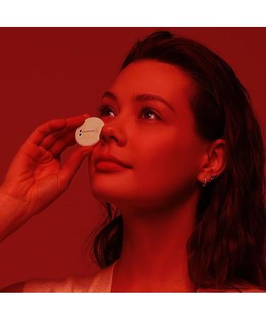 LED skin light therapy Face mini patch| LED skin care Red and Blue Light therapy Patch| Led Skin Care Hydrocolloid Patch| Rechargeable eye patch led mini face patch - Buy Online on GoSupps.com