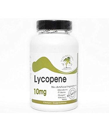 Lycopene 10mg  100 Capsules - No Additives  Naturetition Supplements