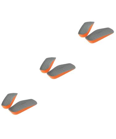 Gatuida 3 Pairs Heightening Insoles High Heel Socks Height Enhancing Insoles Elevator Insoles Half Elevator Insole Socks for Heels Cups Lift Shoe Inserts Shoe Pads Men and Women Universal