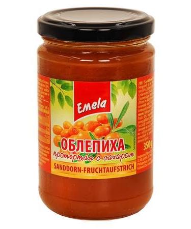 Grated Sea buckthorn with sugar 3x350g