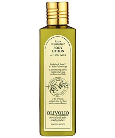 Olivolio botanics 91% natural body lotion with 100% organic olive oil without mineral oil and parabens - 250 ml