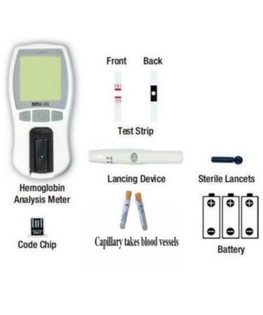 Healthcaretuye Hb Hemoglobin Meter Hemoglobin Test Meter - Buy Online on GoSupps.com