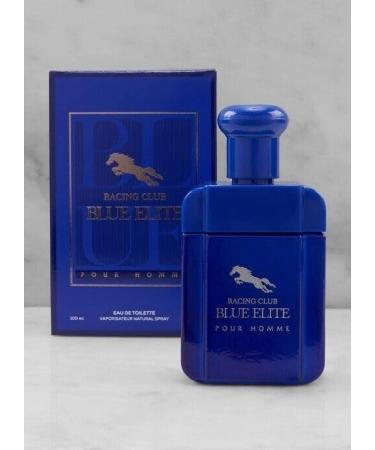 Racing Club BLUE ELITE Cologne Eau de Parfum Woody Aromatic fragrance for men. 3.4 fl oz - Buy Online on GoSupps.com