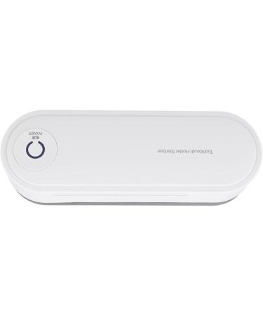 Fashionable Toothbrush Sterilizer & Disinfection Holder - UVC Light Drying for Home & Hotel Use | Plug-In Model - Buy Online on GoSupps.com