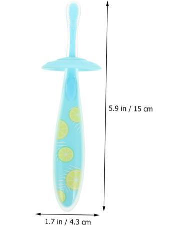 Frcolor 4-Piece Children's Toothbrush Set - Soft Fur Detergent Tooth Cleaner & Transparent Shoe Belt Ideal for Milk Teeth Care - Buy Online on GoSupps.com