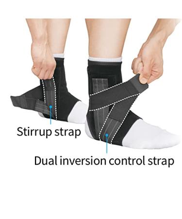 Zamst A1 Adjustable Ankle Bandage - XL Left for Severe Sprains & Chronic Instability - Perfect Sports Support for Men & Women - Buy Online on GoSupps.com