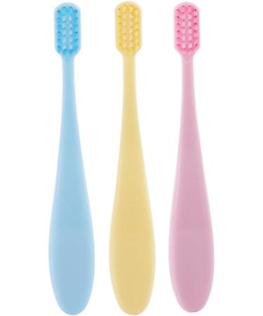 Gatuida 12-Part Soft Manual Toothbrush Set for Maternity Kids & Travel | Gentle Tongue Scraper & Training Brush - Buy Online on GoSupps.com