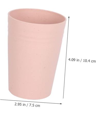 STOBAZA 6 Pcs Straw Bathroom Cups & Toothbrush Organizer Reusable Gargle Cups & Travel Mugs for Kids Eco-Friendly Toothbrush Holders - Buy Online on GoSupps.com