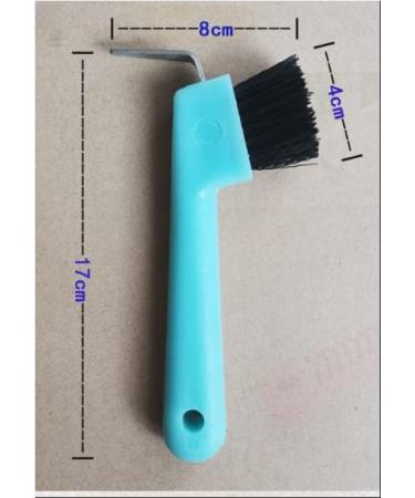 Horse Hoof Pick Brush Ergonomic Hoof Cleaner Portable Hoofpick for Home Beauty Salon Barber (Random Color) - Buy Online on GoSupps.com