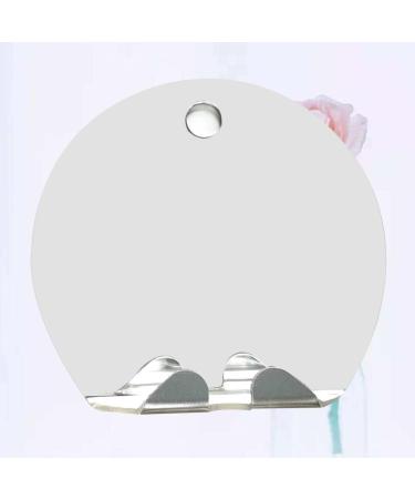 Fomiyes Anti-Drop Fog-Free Bathroom Shaving Mirror | Portable Razor & Cosmetic Hanging Shower Mirror - Buy Online on GoSupps.com