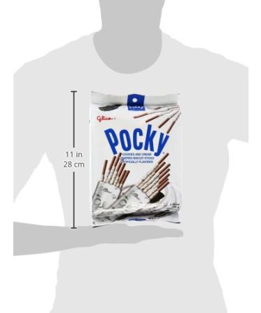 Glico Cookie & Cream Covered Biscuit Sticks - 4.57 oz | Delicious Snack - Buy Online on GoSupps.com