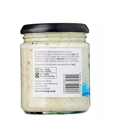 Sainsbury's Tartare Sauce 250ml - Perfect Condiment for Grilled & Fried Fish | Buy Online for International Shipping - Buy Online on GoSupps.com