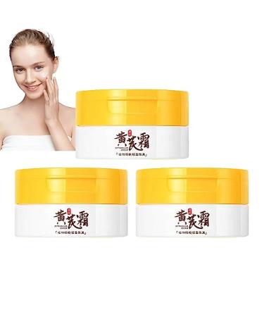 Emollient Astragalus Cream Skin Nourishing Astragalus Cream Moisturizes Skin and Tightens Light Lines and Delay Skin Aging (3PCS)