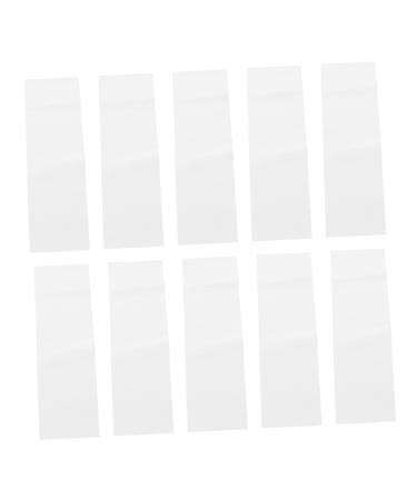FOMIYES 50 Sheets highlight stickers Hair Salon Tool Hairdressing Tool blonde hair dye hair dye foam hair dye tools bubble hair dye Barber Shop Tool white Aluminum foil Paper